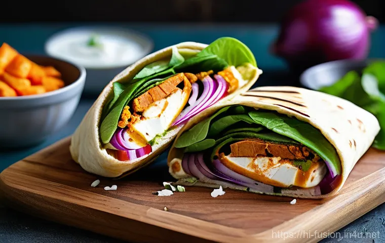 퓨전 샌드위치 제조 방법 - Prompt 1: Tandoori Paneer Wrap-Sandwich**