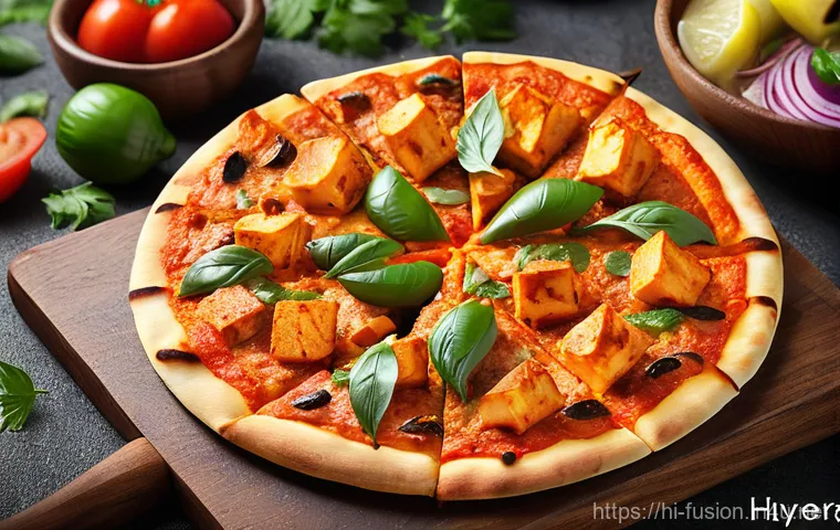 퓨전 피자 재료 원산지 - Here are three detailed image generation prompts in English: