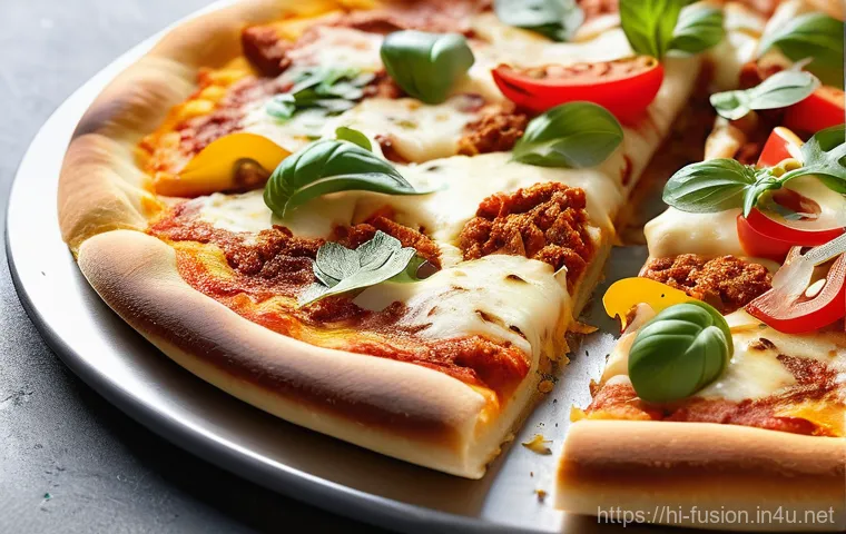 퓨전 피자 재료 원산지 - Prompt 1: Indian Fusion Paneer Tikka Pizza Delight**